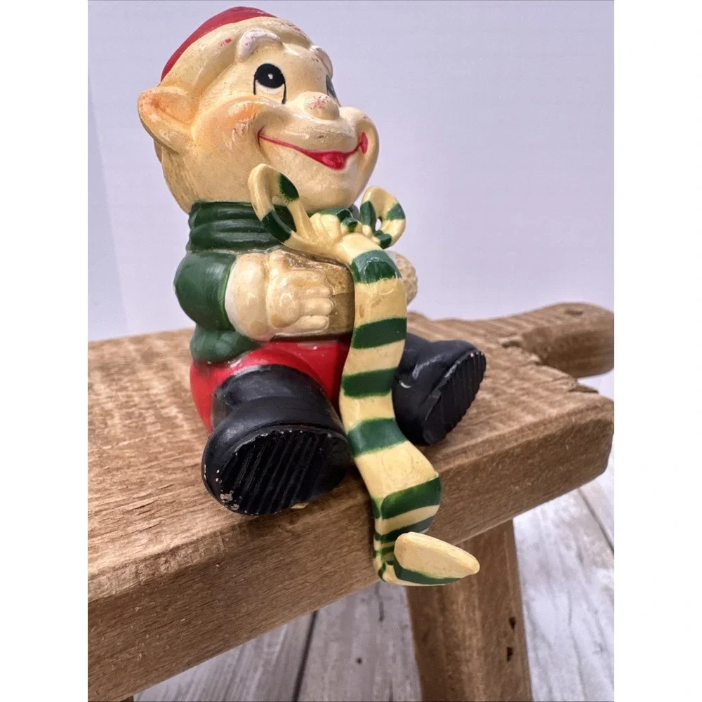 RALPH ELF Stocking Holder (1986-ish Nationwide NFR) Vintage Black Boots See Pics
